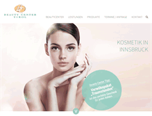 Tablet Screenshot of beautycentertirol.at